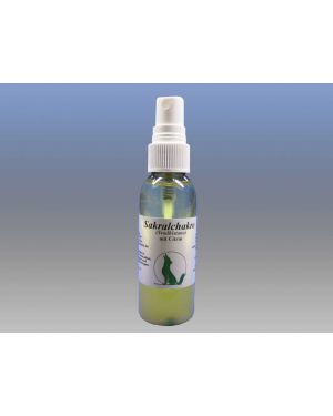 Sakral-Chakra-Massageöl mit Edelstein Karneol, 50 ml Sprühflasche