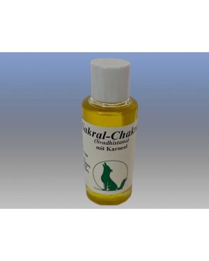 Sakral-Chakra-Öl mit Edelstein Karneol, 15ml